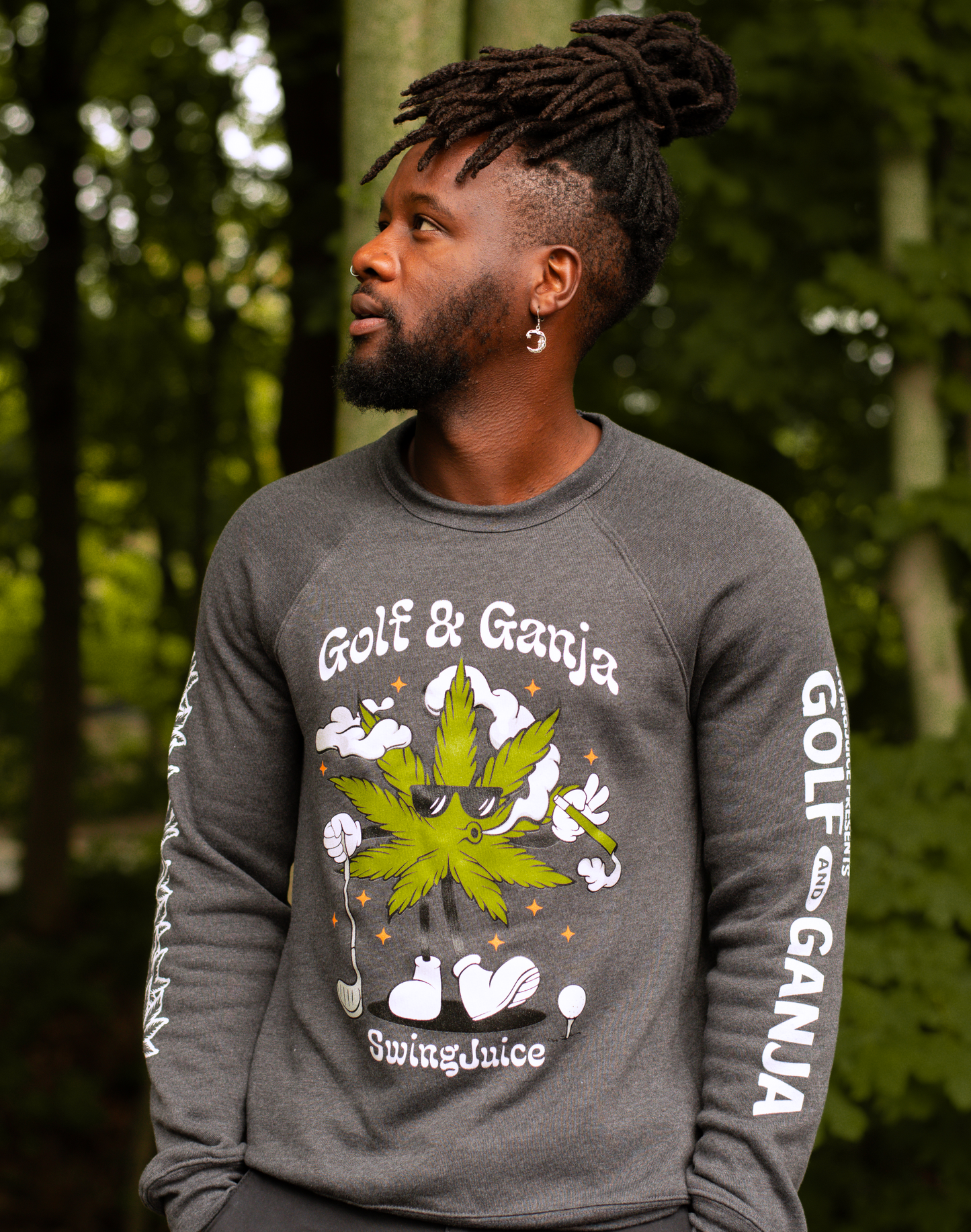 Golf & Ganja Multi Unisex Sweatshirt