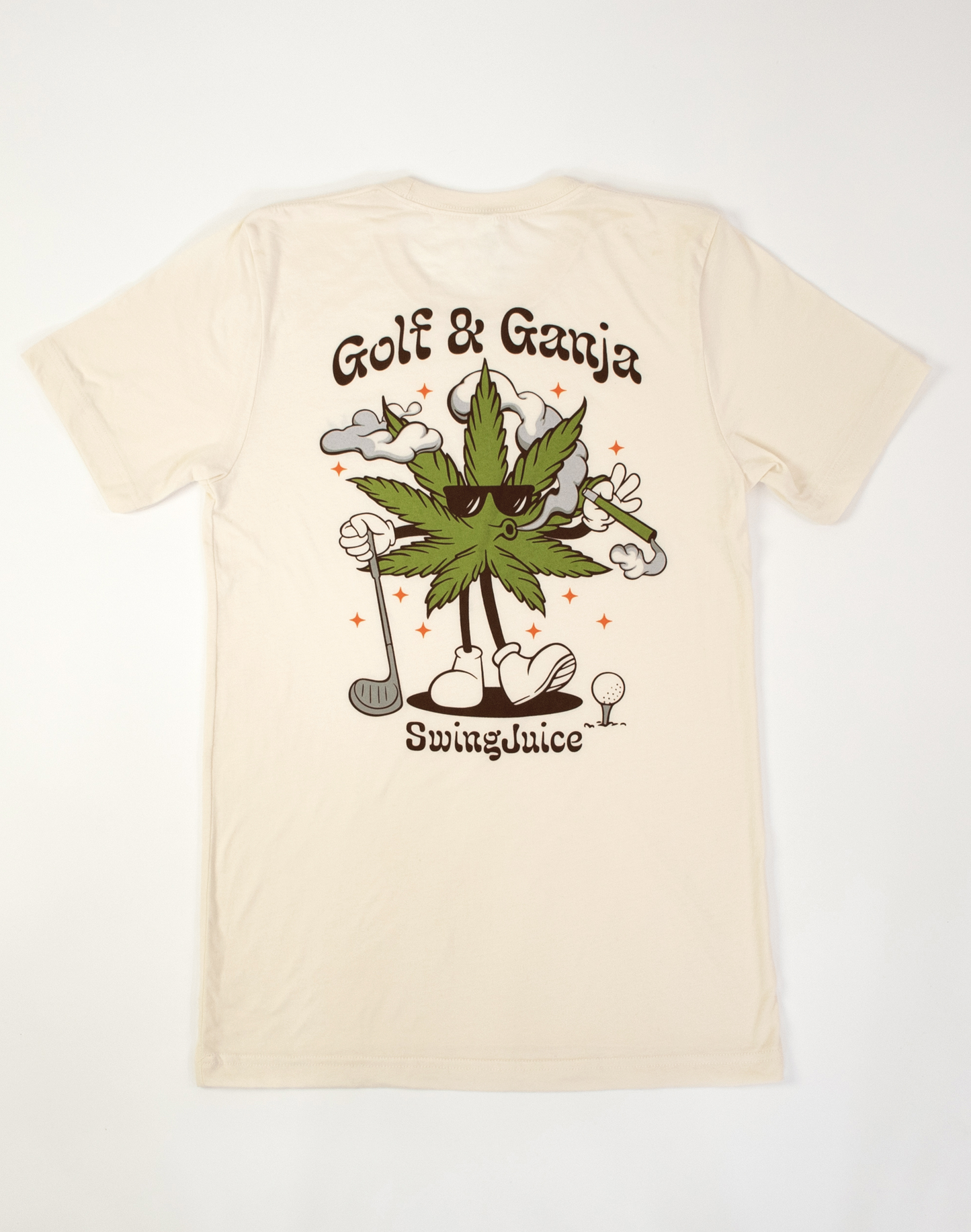 Golf & Ganja Multi Unisex T-Shirt