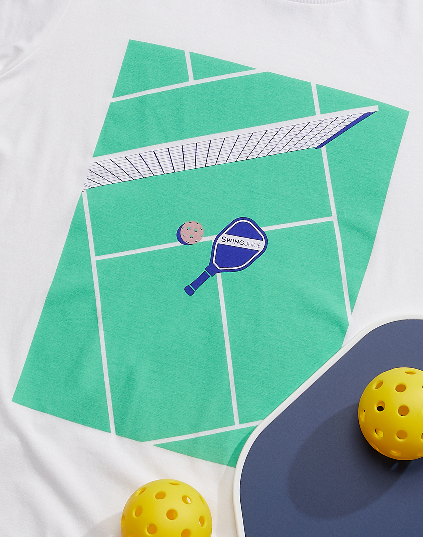 Pickleball The Court Unisex T-Shirt