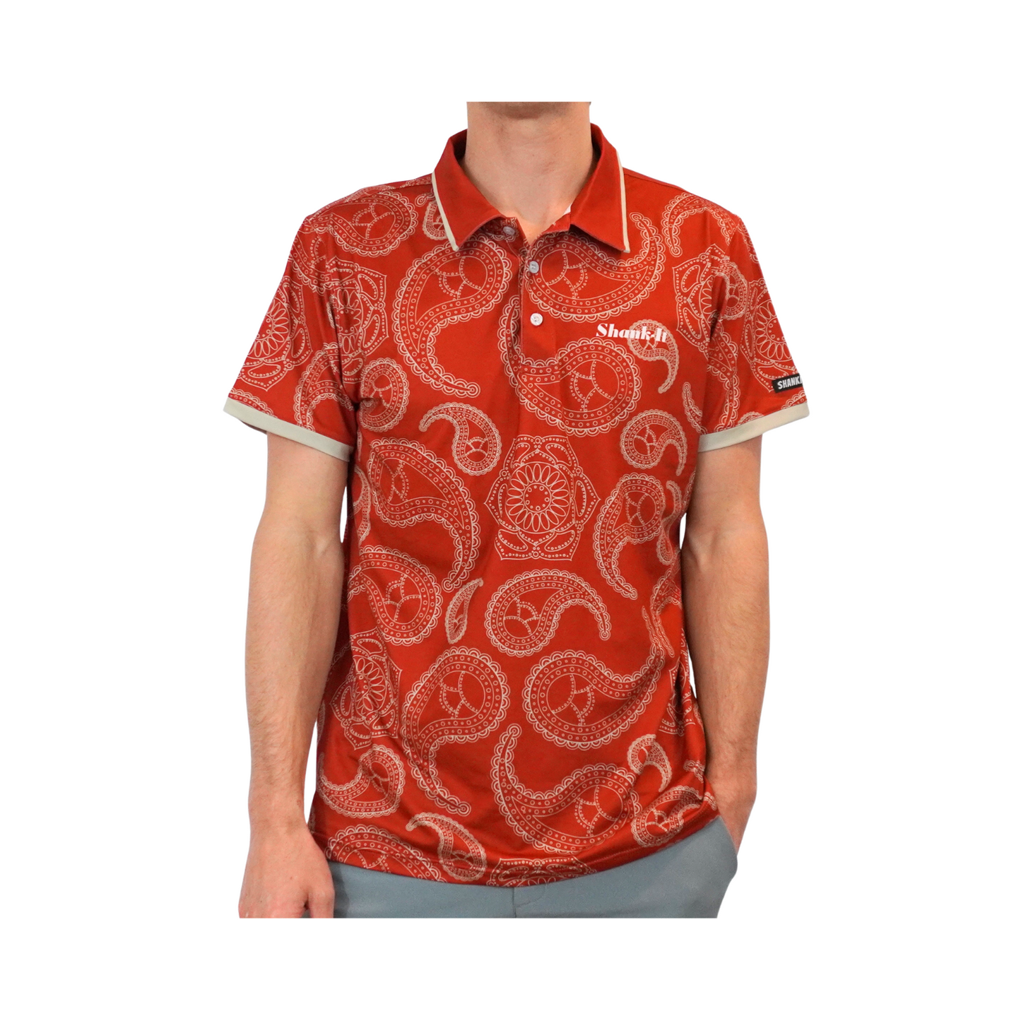 Maroon Kraken Polo - Shank It Golf