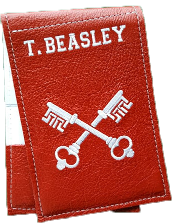 Leather Yardage Book Cover