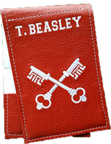 Leather Yardage Book Cover