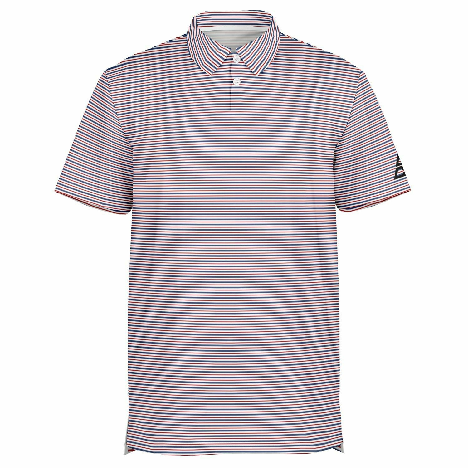 USA Stripes Performance Polo