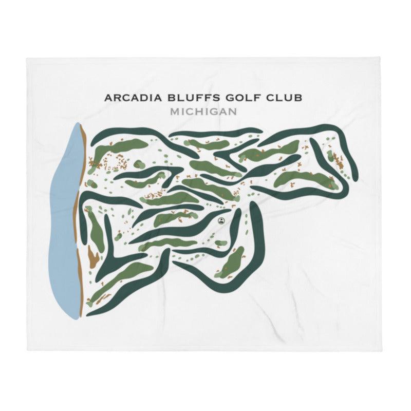 Arcadia Bluffs Golf Club, Michigan - Printed Golf Courses