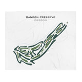 Bandon Preserve, Oregon - Printed Golf Courses