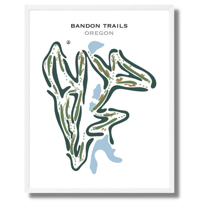 Bandon Trails, Oregon - Printed Golf Courses