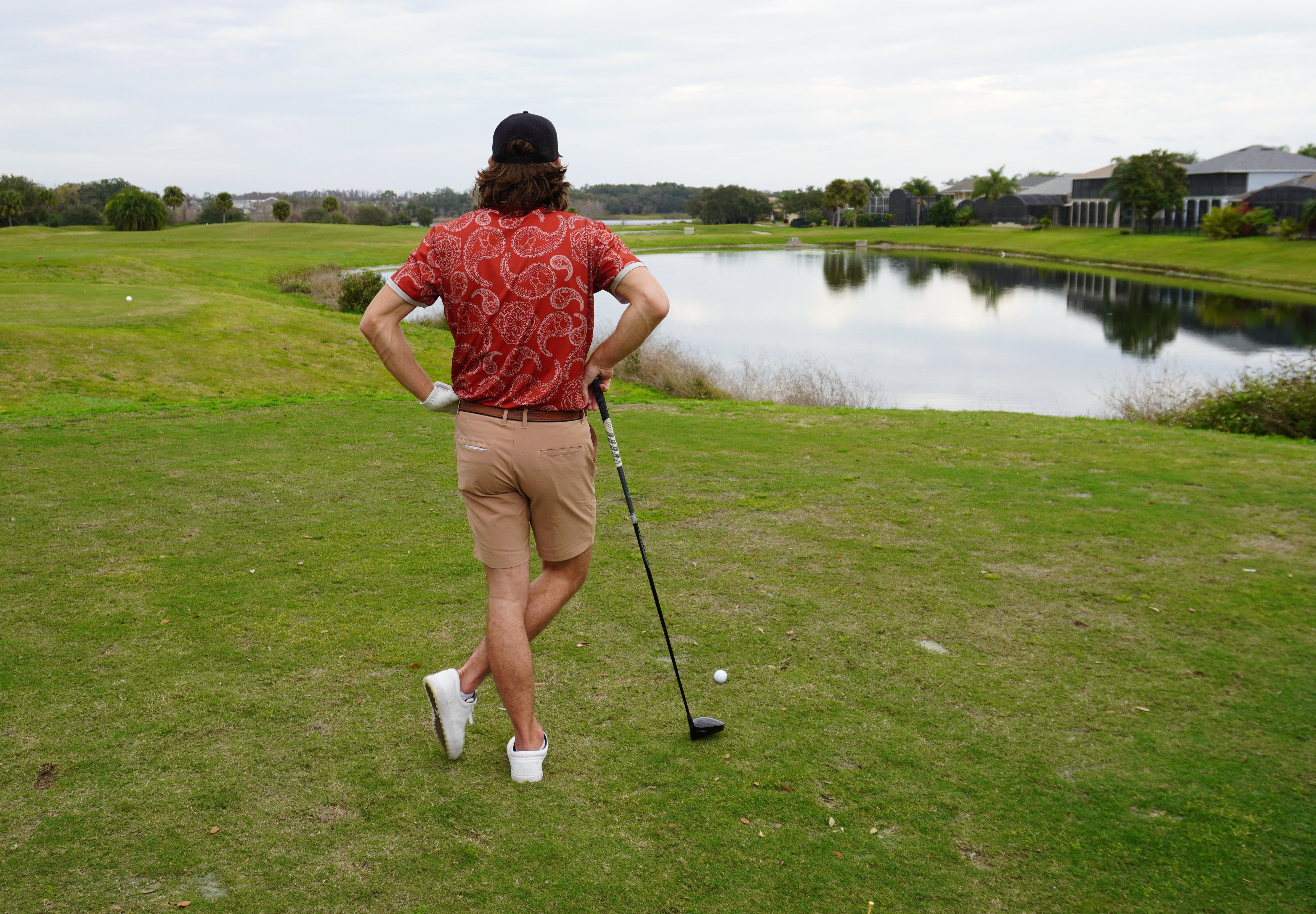 Maroon Kraken Polo - Shank It Golf