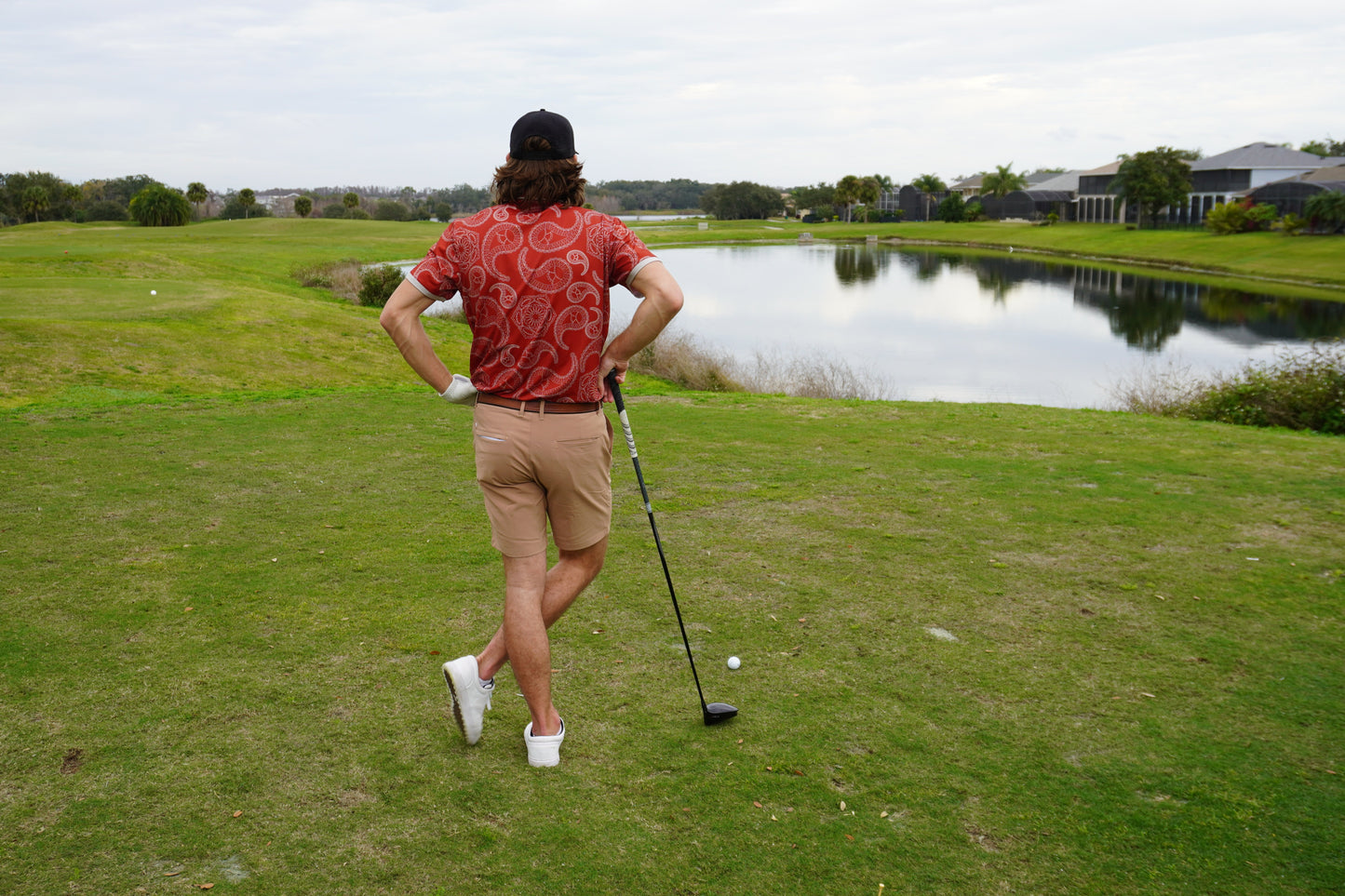 Maroon Kraken Polo - Shank It Golf