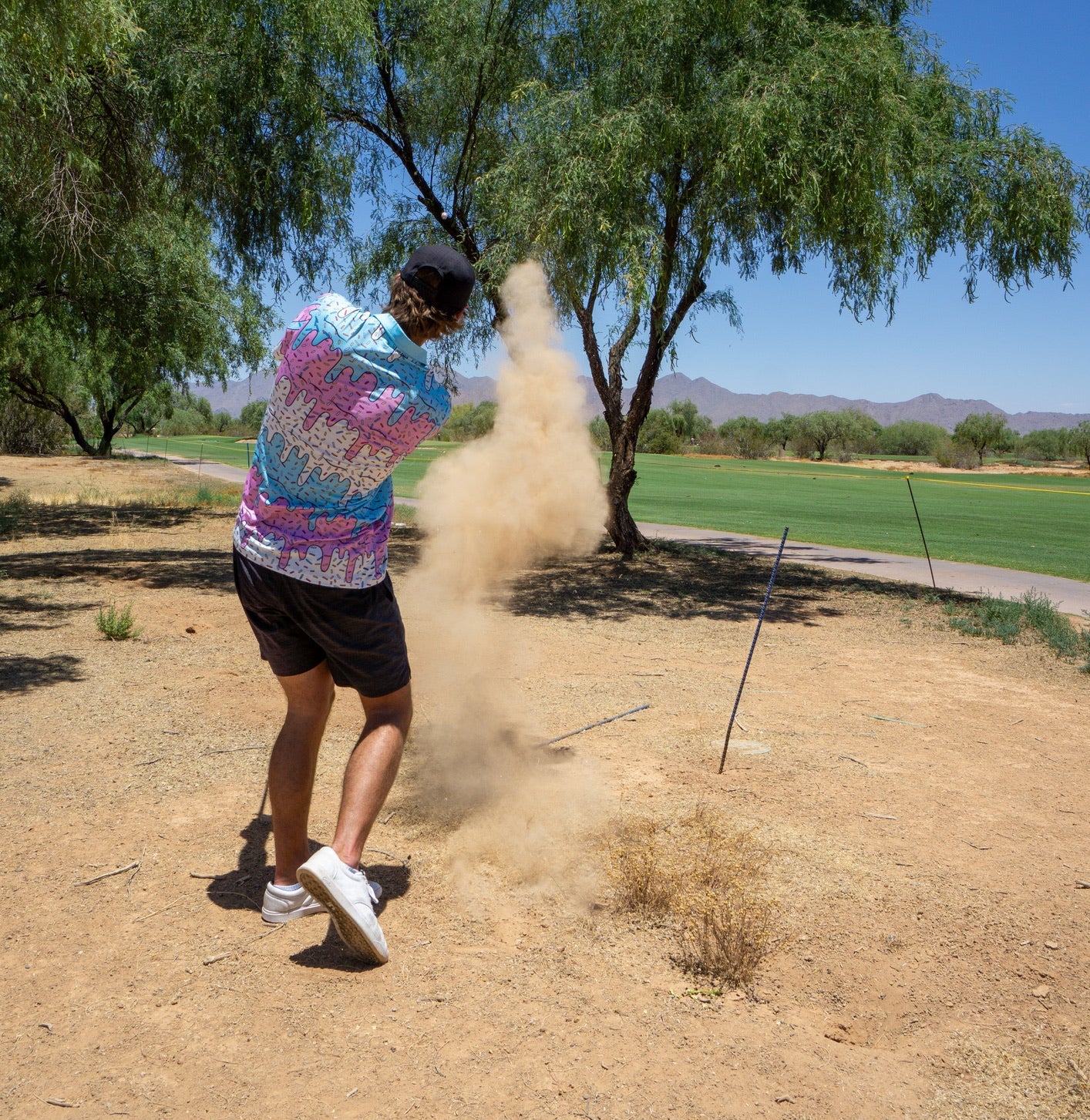 Ice Cream Drip Polo - Shank It Golf