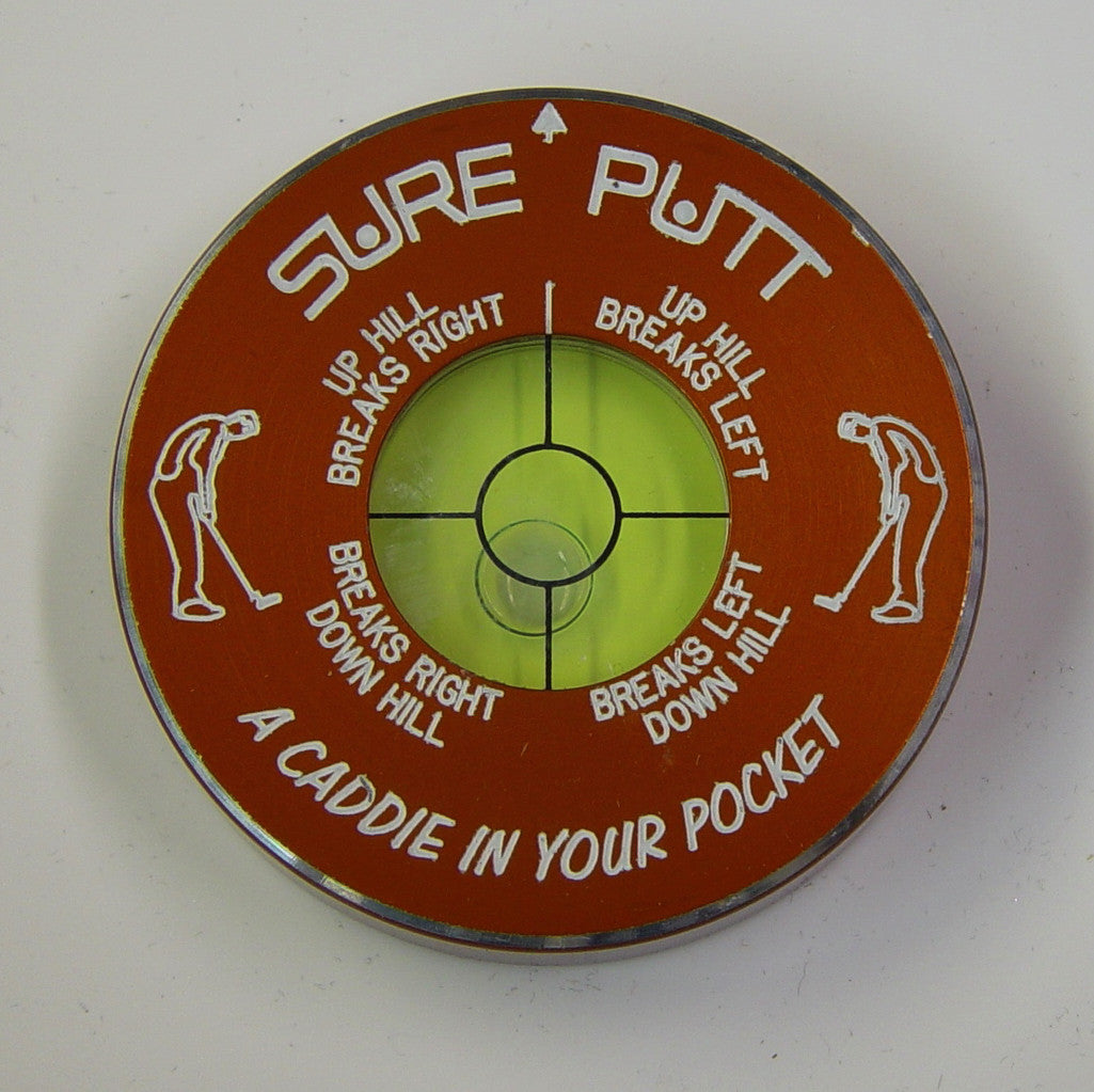 Sure Putt Pro Golf Green Reader - Orange