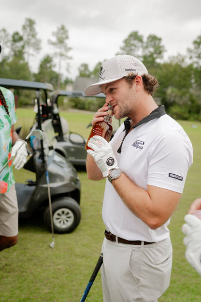 Legalize Mulligans White Polo - Shank It Golf