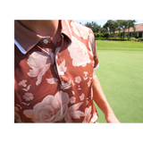 Brown Roses Polo - Shank It Golf