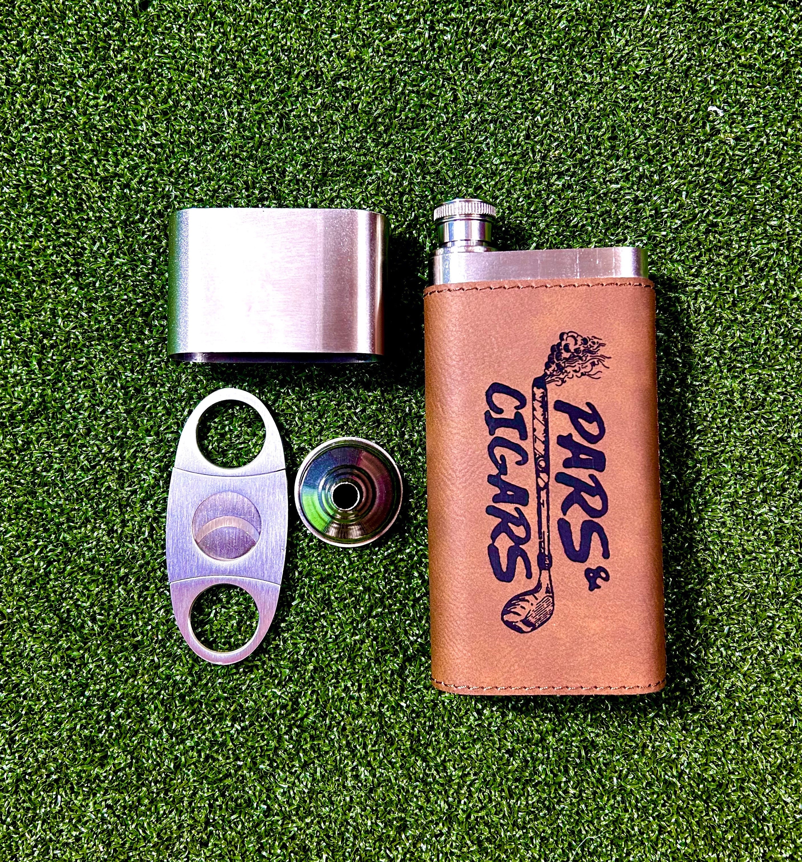 Pars & Cigars Cigar Holder/Flask