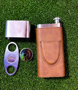 Pars & Cigars Cigar Holder/Flask