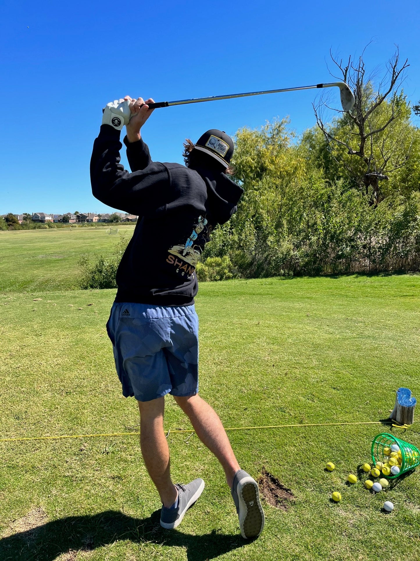 Bogeys & Stogies Black Golf Hat