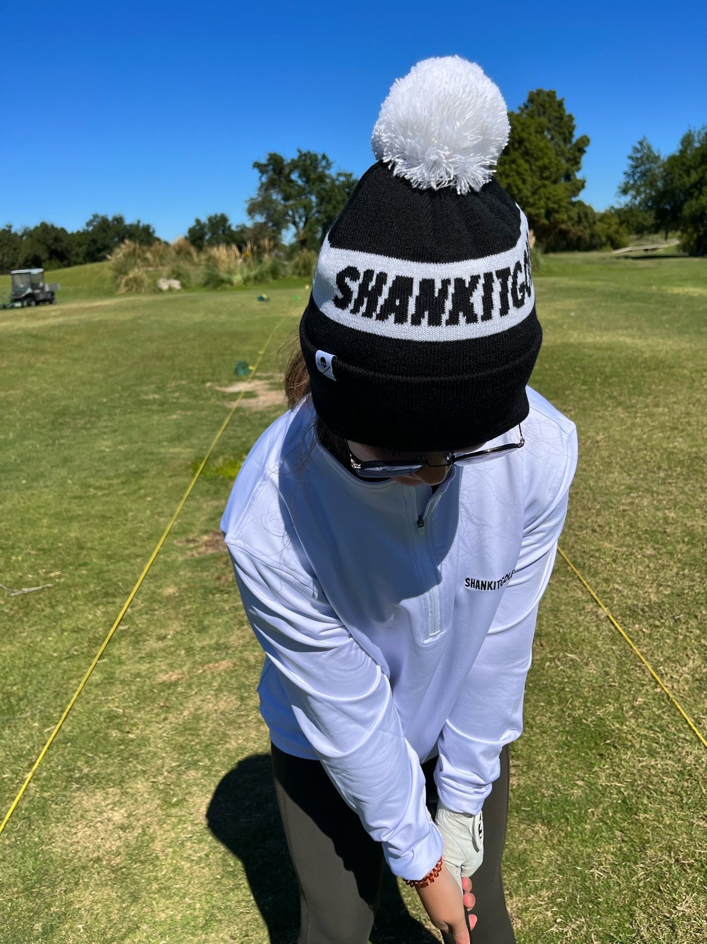 SHANKITGOLF Skull Golf Beanie