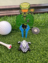 The Master's Chief Golf Divot Tool w/ Legendary Ball Marker