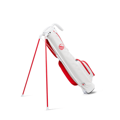 The Loma | Red & Off-White Par 3 Bag