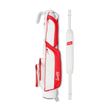 The Loma | Red & Off-White Par 3 Bag