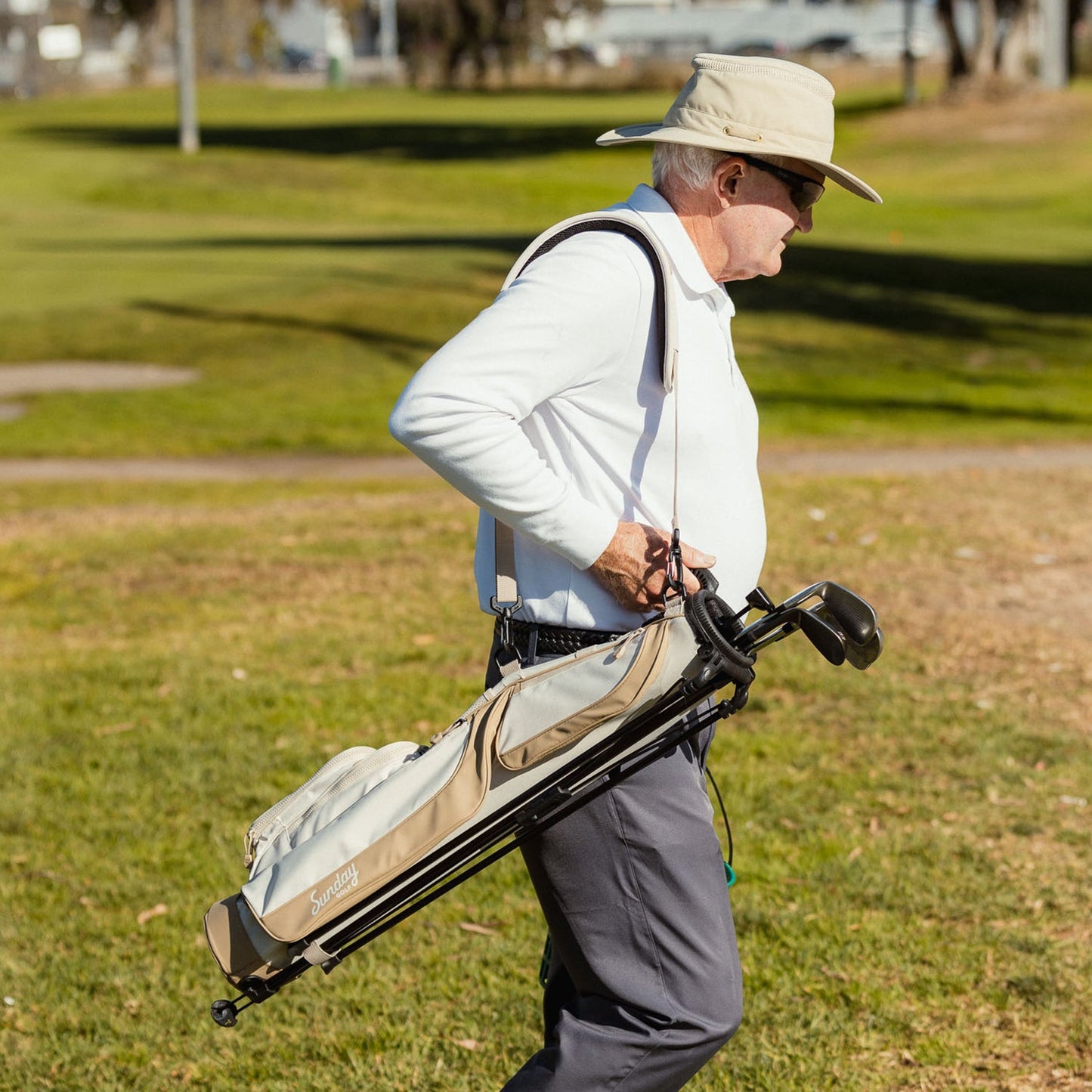 The Loma | Toasted Almond Par 3 Bag