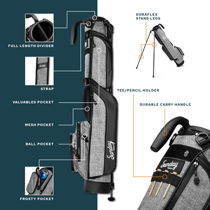 The Loma | Toasted Almond Par 3 Bag