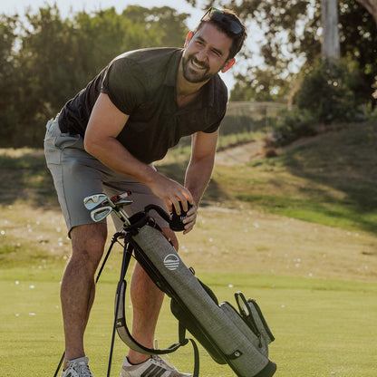 The Loma | Heather Gray Par 3 Bag