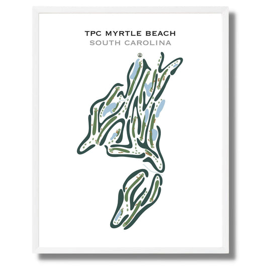 TPC Myrtle Beach, South Carolina - Printed Golf Courses