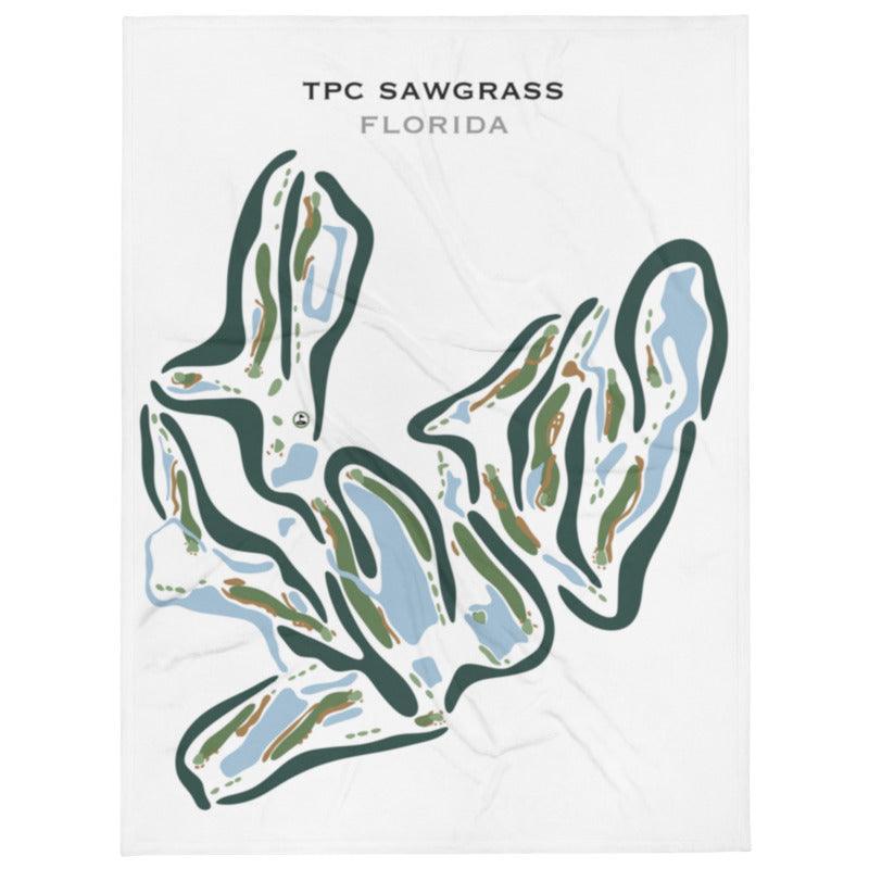 TPC Sawgrass Golf Course, Ponte Verda Beach Florida - Printed Golf Courses