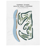 Torrey Pines South Course, California - Printed Golf Courses