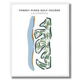 Torrey Pines Golf Course, California - Printed Golf Courses