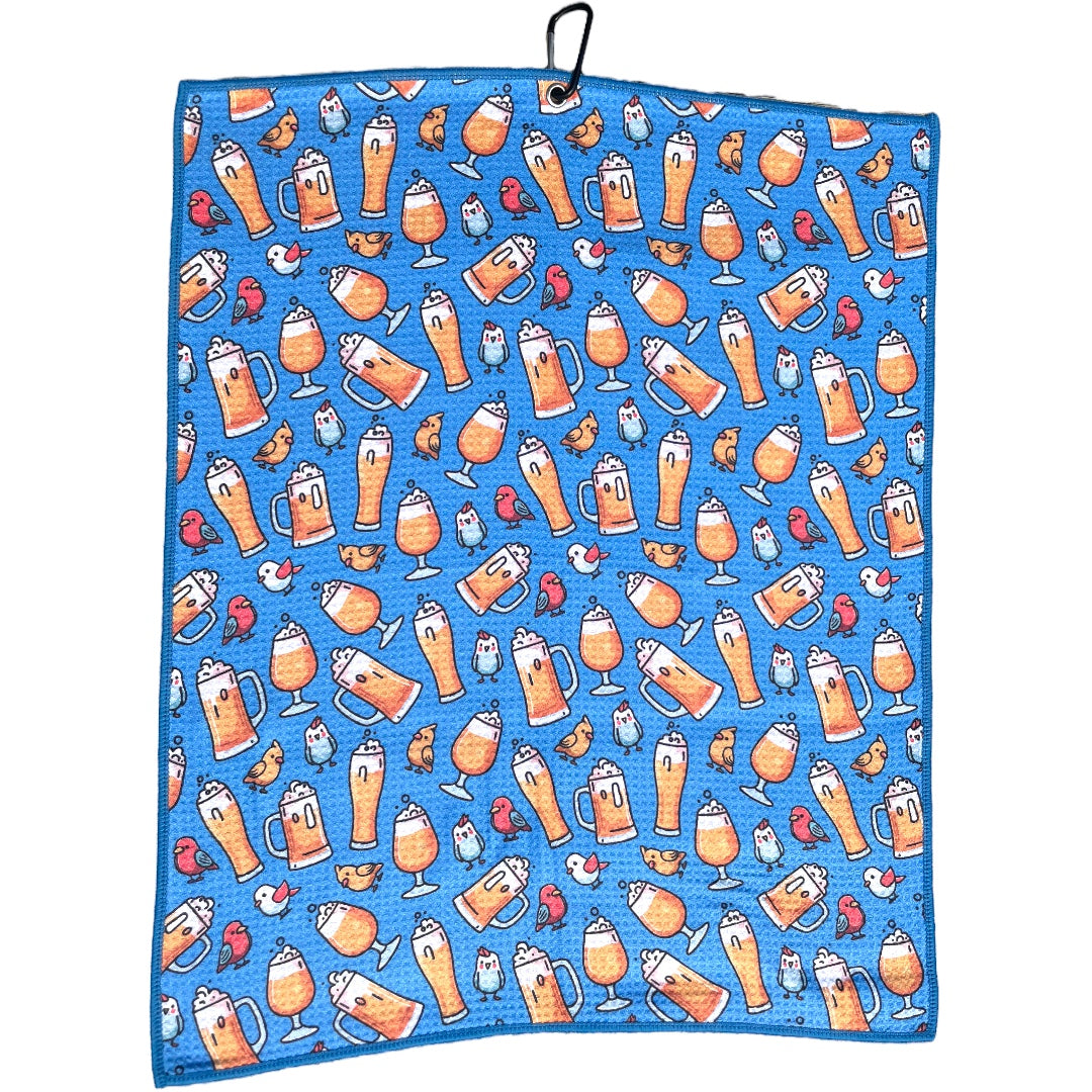 Birdies & Brews Golf Towel