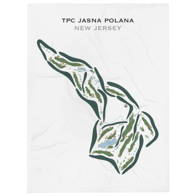 TPC Jasna Polana, New Jersey - Printed Golf Courses