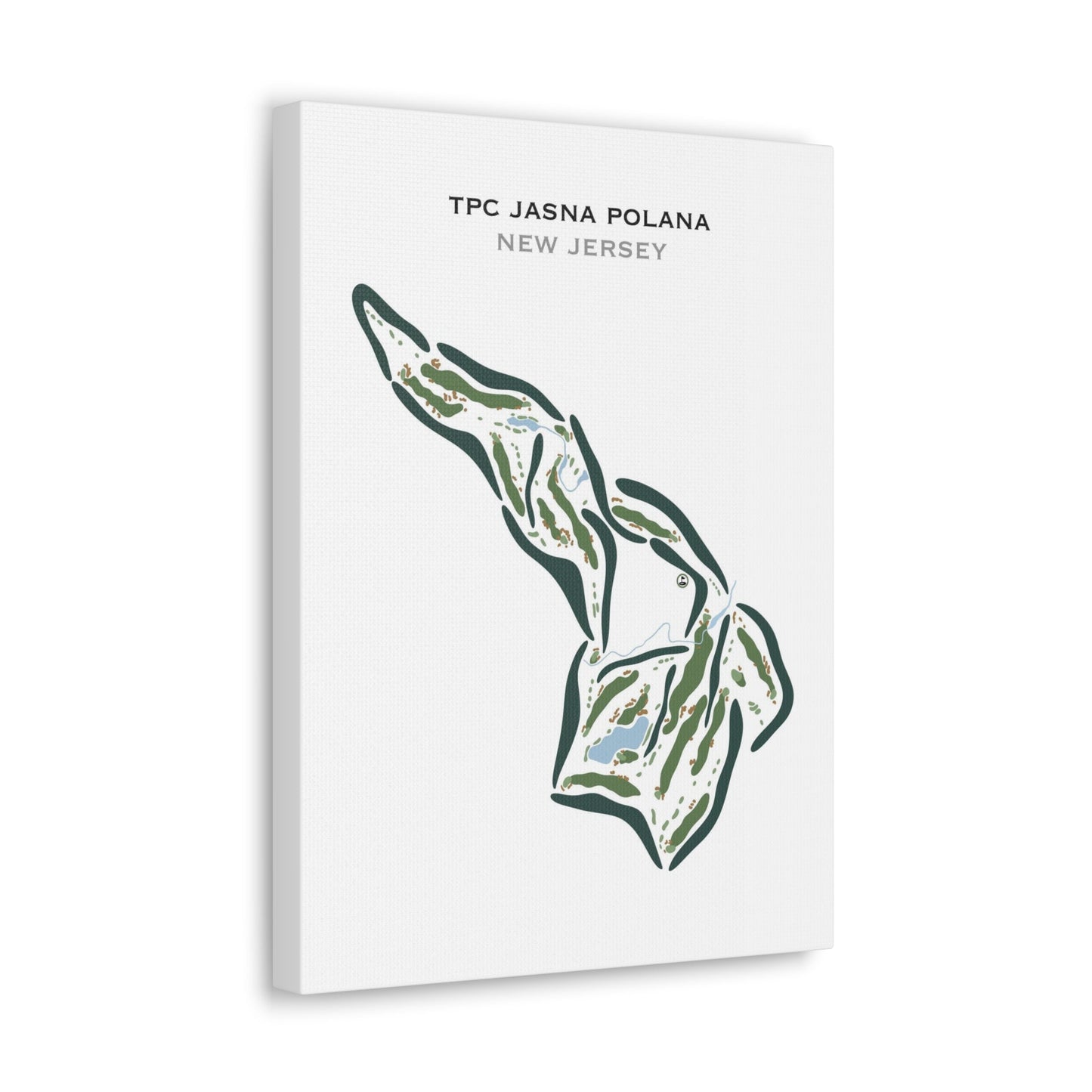 TPC Jasna Polana, New Jersey - Printed Golf Courses