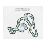 TPC Piper Glen, North Carolina - Printed Golf Courses