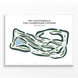 TPC Scottsdale The Champions Course, Arizona - Printed Golf Courses