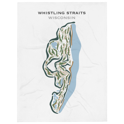 Whistling Straits, Sheboygan Wisconsin - Printed Golf Courses