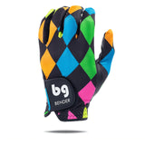 Argyle Spandex Golf Glove