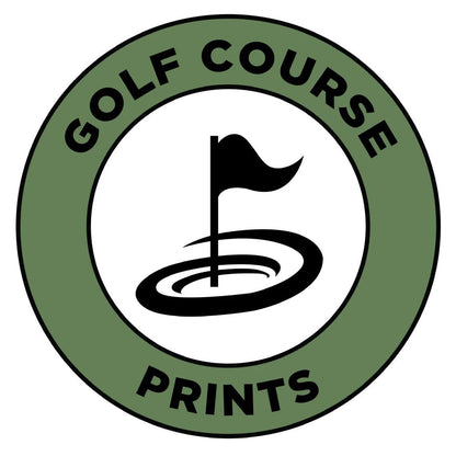 Erin Hills Golf Course Hartford, Wisconsin - Printed Golf Courses