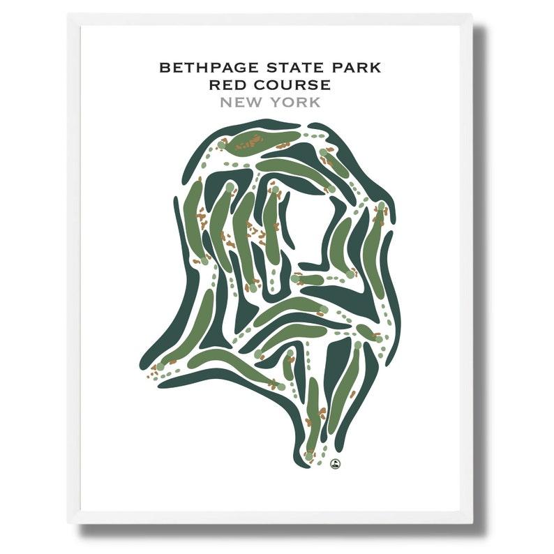 Bethpage State Park Red Course, New York - Printed Golf Courses