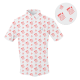 Golf & Pizza Men's Polo