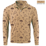 Golf Mushrooms Men's Quarter Zip