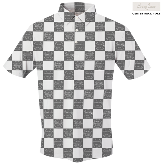 Golf SJ Checkerboard Men's Polo