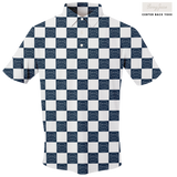 Golf SJ Checkerboard Men's Polo