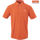 Golf Retro Men's Polo Burnt Orange