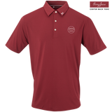 Golf Retro Men's Polo Merlot