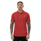 Slice Embroidered Polo Shirt - countryclubdropouts Golf Apparel