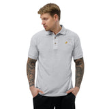 Slice Embroidered Polo Shirt - countryclubdropouts Golf Apparel