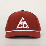 Maroon CCD Performance Golf Hat