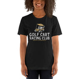 Golf Cart Racing Club Tee - countryclubdropouts