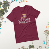 Golf Cart Racing Club Tee - countryclubdropouts